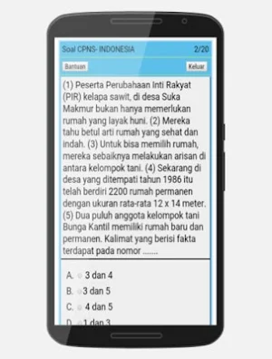 Tes Simulasi CPNS 2019 Screenshot 3