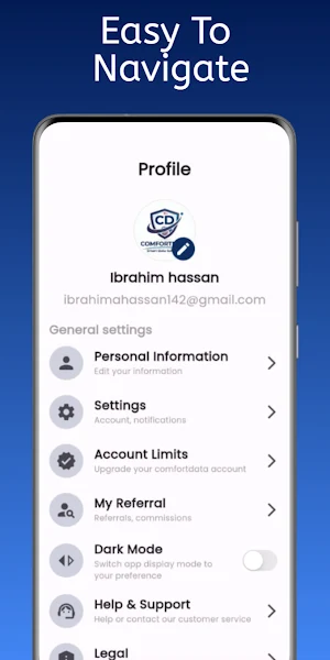 Comfortdata Screenshot 3