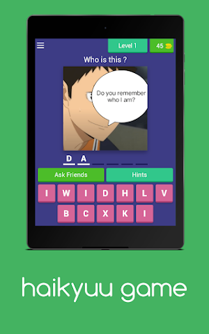 haikyuu quiz characters Screenshot 0