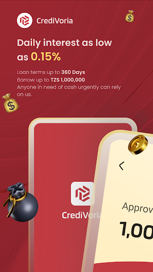 CrediVoria - Tanzania Loan App Screenshot 0