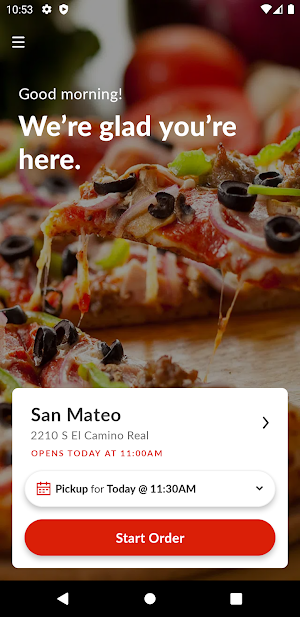 Seniore's Pizza CA Screenshot 1