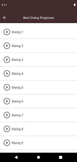 Dialogue Ringtones Screenshot 0