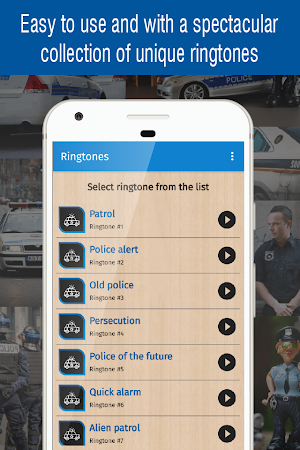 ringtones police, police ringtones and sounds Screenshot 1