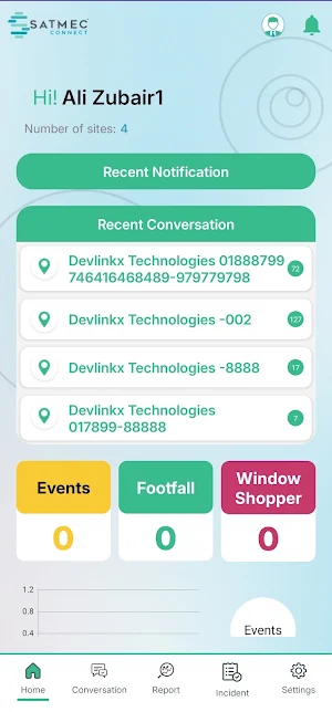 SATMEC Customer App Screenshot 2