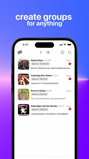 Switch: Shared Payments Screenshot 3