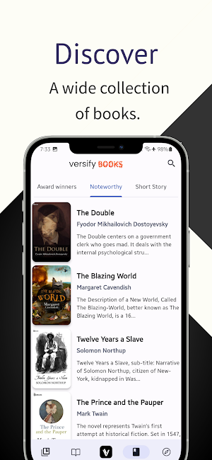Versify -Poetry, eBooks Reader Screenshot 2