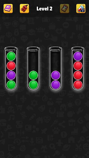 Marble pong ball sort Screenshot 1