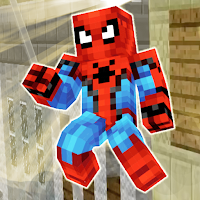 Spider-Man Fighting Minecraft