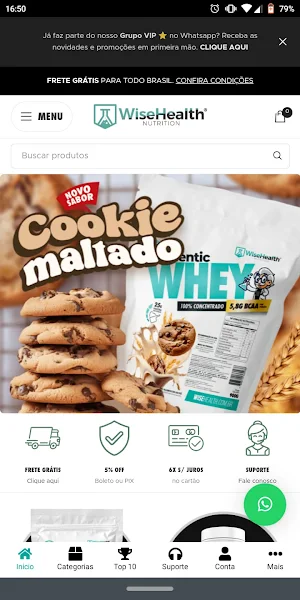 WiseHealth Nutrition Screenshot 0