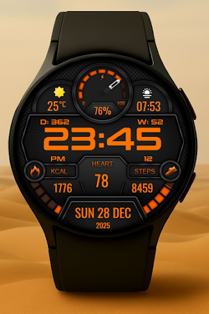 Nexus Digital Watch Face Screenshot 3