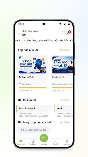 VTC Online LMS Screenshot 2