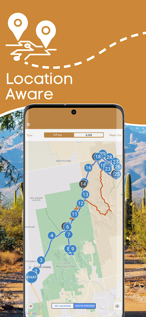 Saguaro National Park Guide Screenshot 1
