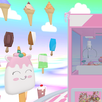 rainbow ice cream collecting