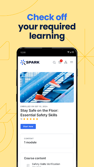 Spark LMS Screenshot 1