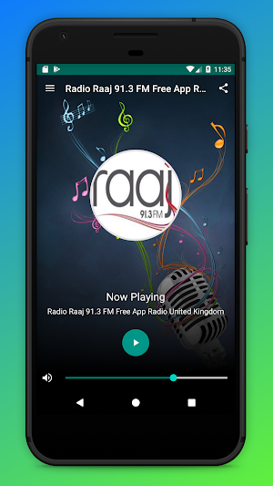 Radio Raaj 91.3 FM App Screenshot 0