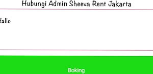 Sheeva Rent Jakarta Screenshot 2