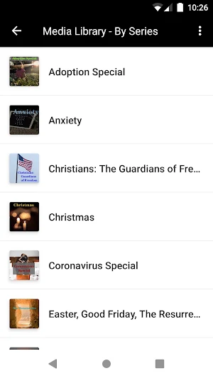 Light on the Hill Radio App Screenshot 1