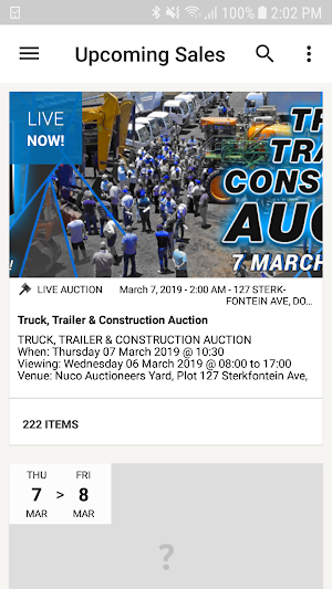Nuco Auctioneers Screenshot 0
