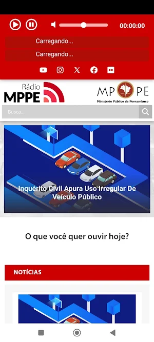 Rádio MPPE Screenshot 0