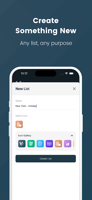 Vantra Lists Screenshot 2