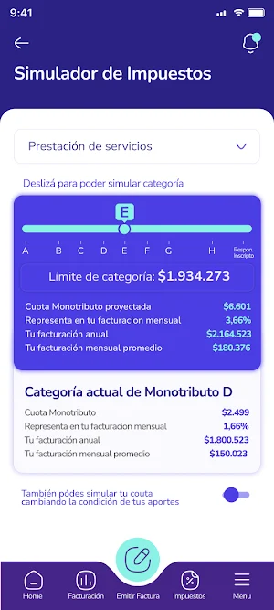 Gestorando tu Monotributo Screenshot 1