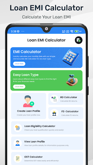 Loan EMI Calculator Screenshot 0