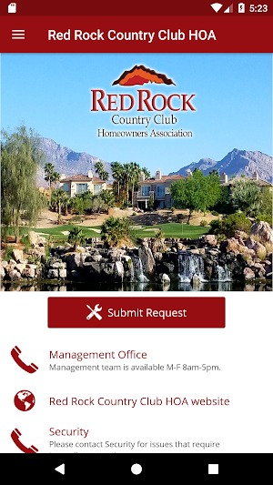 Red Rock Country Club HOA Screenshot 0
