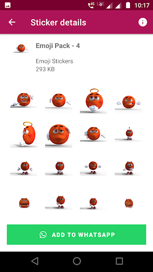 Emoji Stickers WAStickerApps Screenshot 3