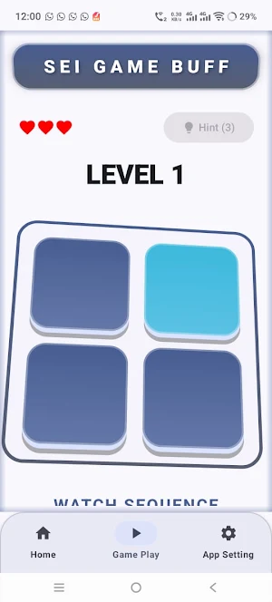 SEI GAME BUFF Screenshot 0
