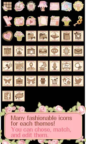 Classic Wallpaper Rococo Rose Screenshot 3
