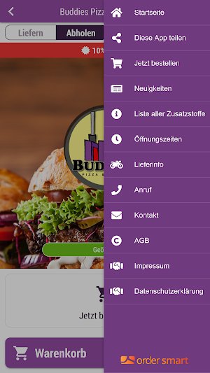 Buddies Pizza und Burger Screenshot 2