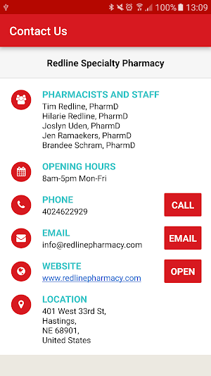 Redline Specialty Pharmacy Screenshot 1