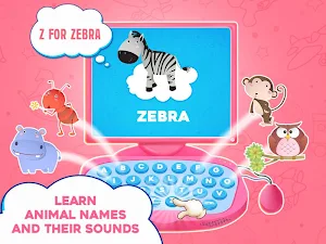 Princess Pink Computer For Girls Screenshot 1