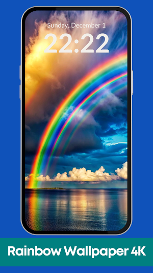 Rainbow Aesthetic Wallpaper 4K Screenshot 0