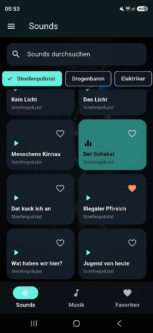 Helmut Müller Soundboard unoff Screenshot 1