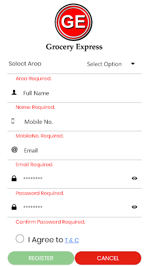 Grocery Express Manipal Screenshot 2