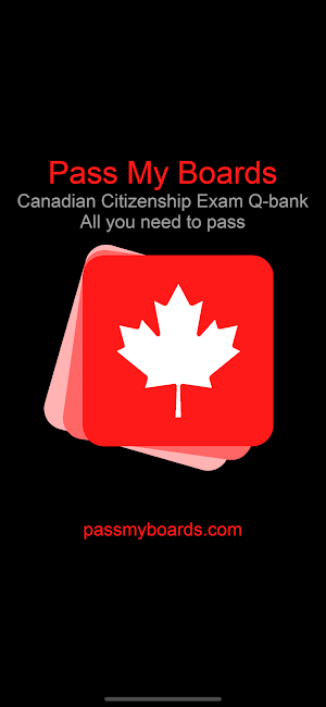 Canada Citizenship Test Q-Bank Screenshot 0