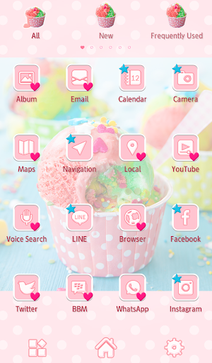 Colorful Ice Cream Theme Screenshot 2