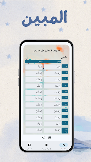 AlMuben Arabic Verb Conjugator Screenshot 2