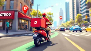 Food Delivery Boy Game Screenshot 1