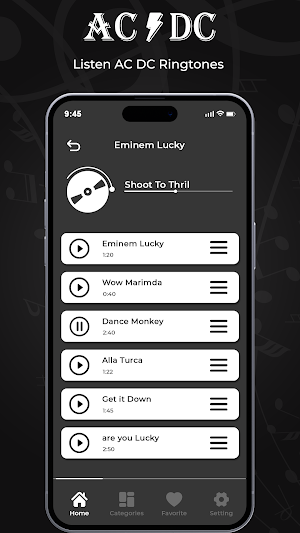 AC DC Ringtones Screenshot 0