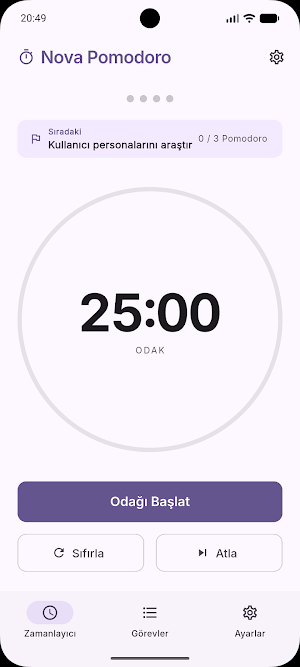 Nova Pomodoro Screenshot 0