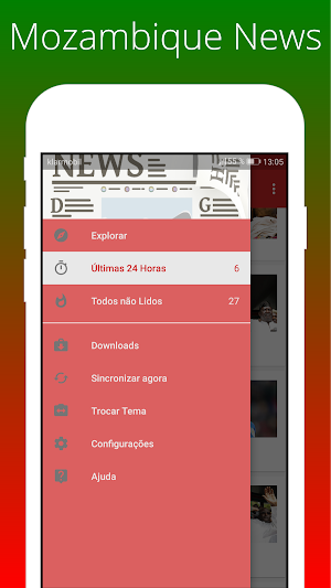 News Mozambique All Newspaper Screenshot 0