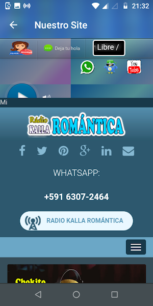 RADIO KALLA ROMANTICA - Ingavi Screenshot 3