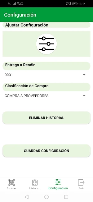 PrimeERP - Provisión de Gastos Screenshot 3