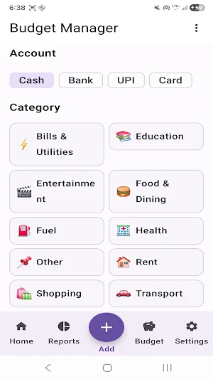 Budget Manager Money Tracker Screenshot 3