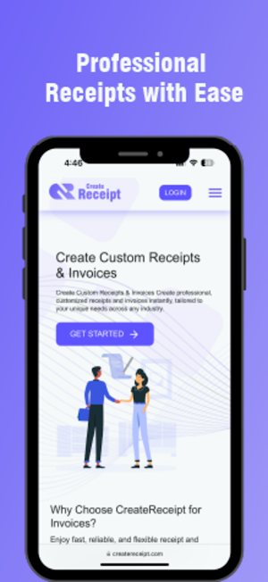 Create Receipt Screenshot 2