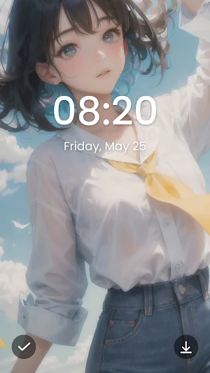 Cute Girl Wallpapers Screenshot 1