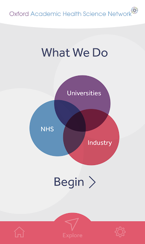 Oxford AHSN Screenshot 1