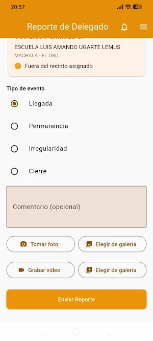 Control Electoral by Trackex Screenshot 1